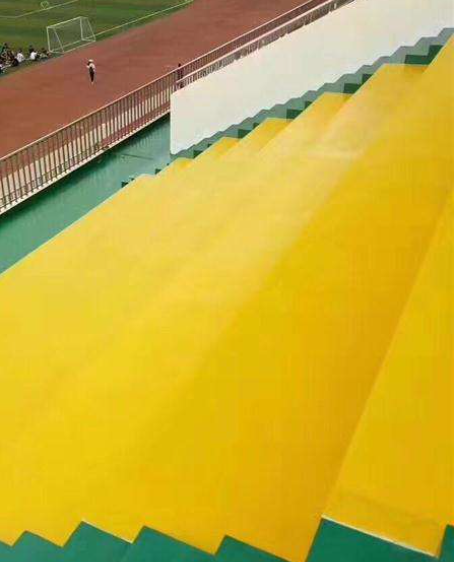 池州球场台阶翻新修补改造